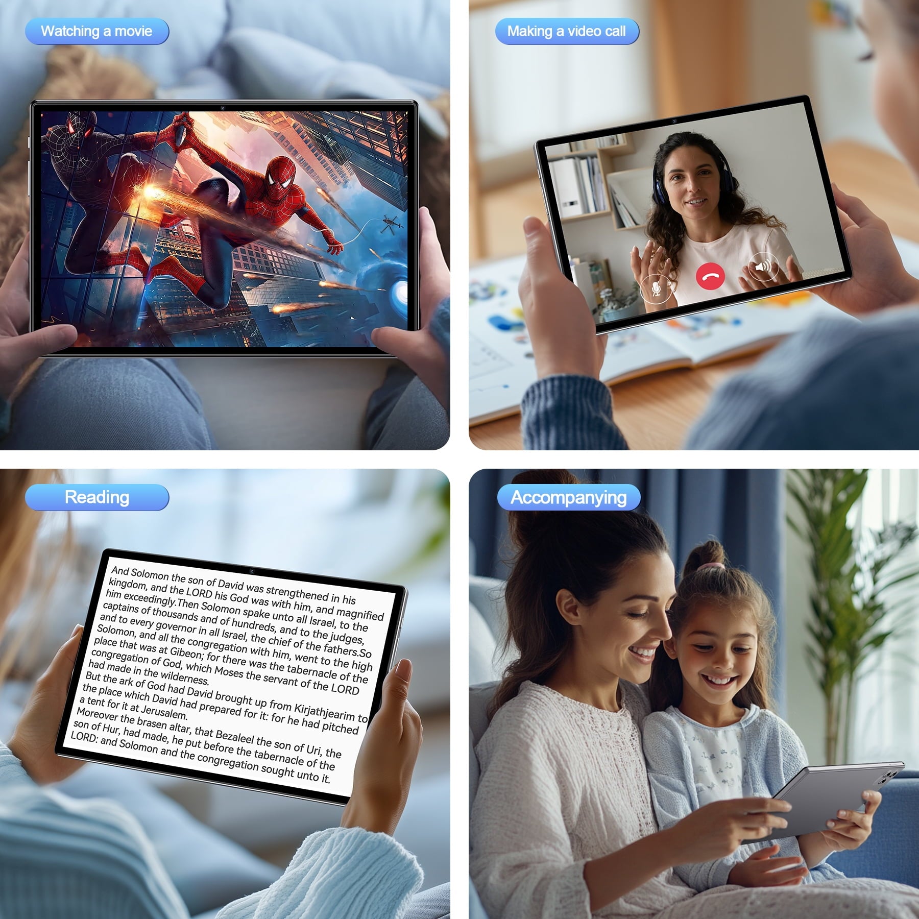 VEAT00L F11 Android 13 Tablet 2026, 6GB(4+2) RAM, 64GB ROM, 128GB Expand, Quad-Core Processor up to 2.0 GHz, Dual Camera, WiFi, BT, 6000mAh with Fast Charge, 1280x800 HD Touch Screen